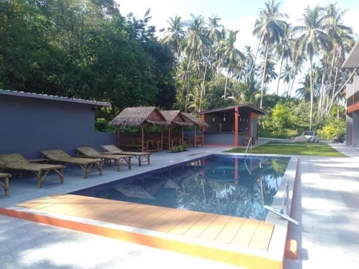 Samui Hills Hotell Taling Ngam Beach Eksteriør bilde